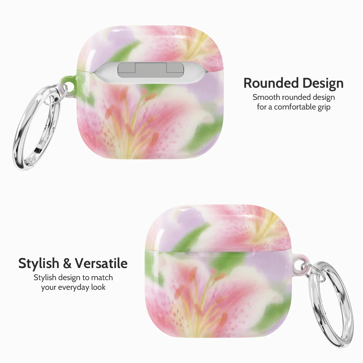 Lilac Bloom - AirPods 4 Case